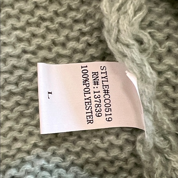 Anthropologie Luna Ivy Floral 3D Knit Cardigan - Green - Picture 7 of 7